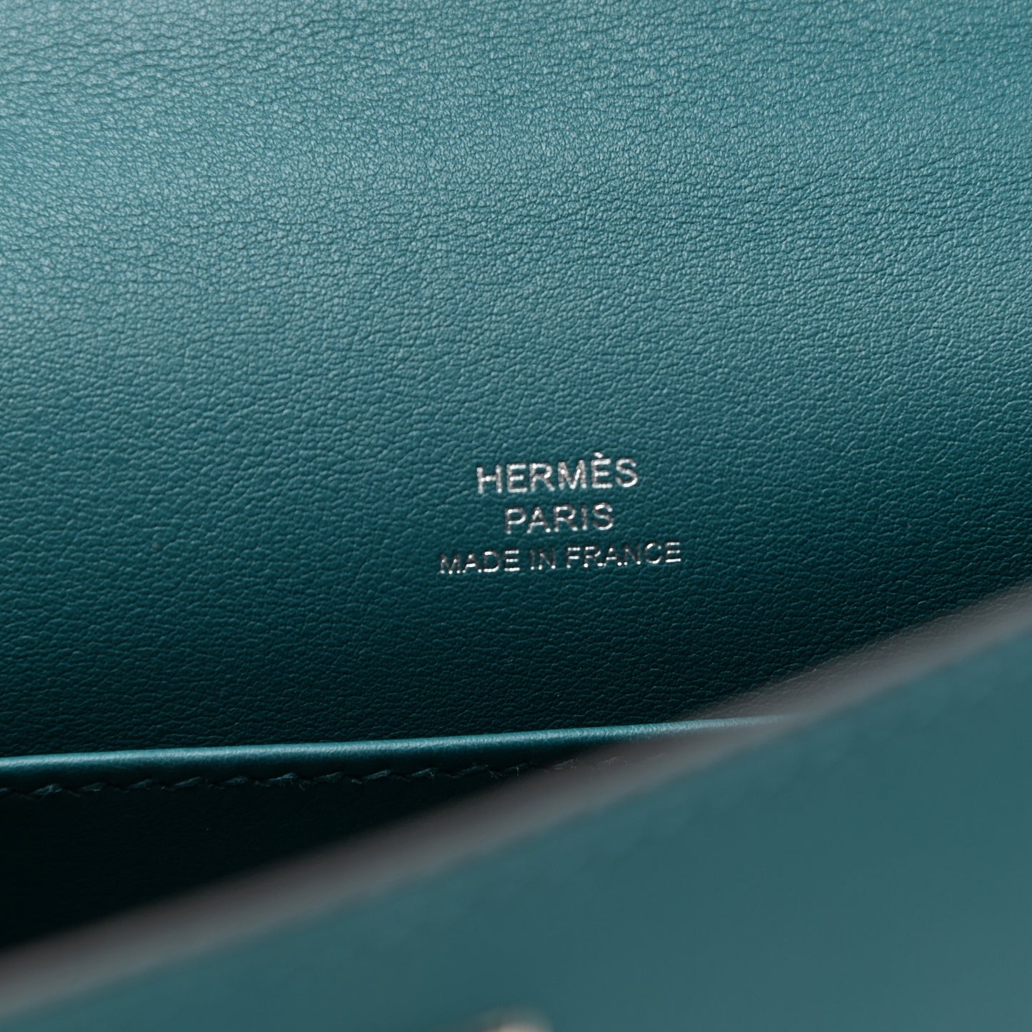 Swift Kelly Pochette Clutch Vert Bosphore