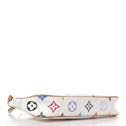 Louis Vuitton Monogram Multicolor Pochette Accessories White 4 of 10