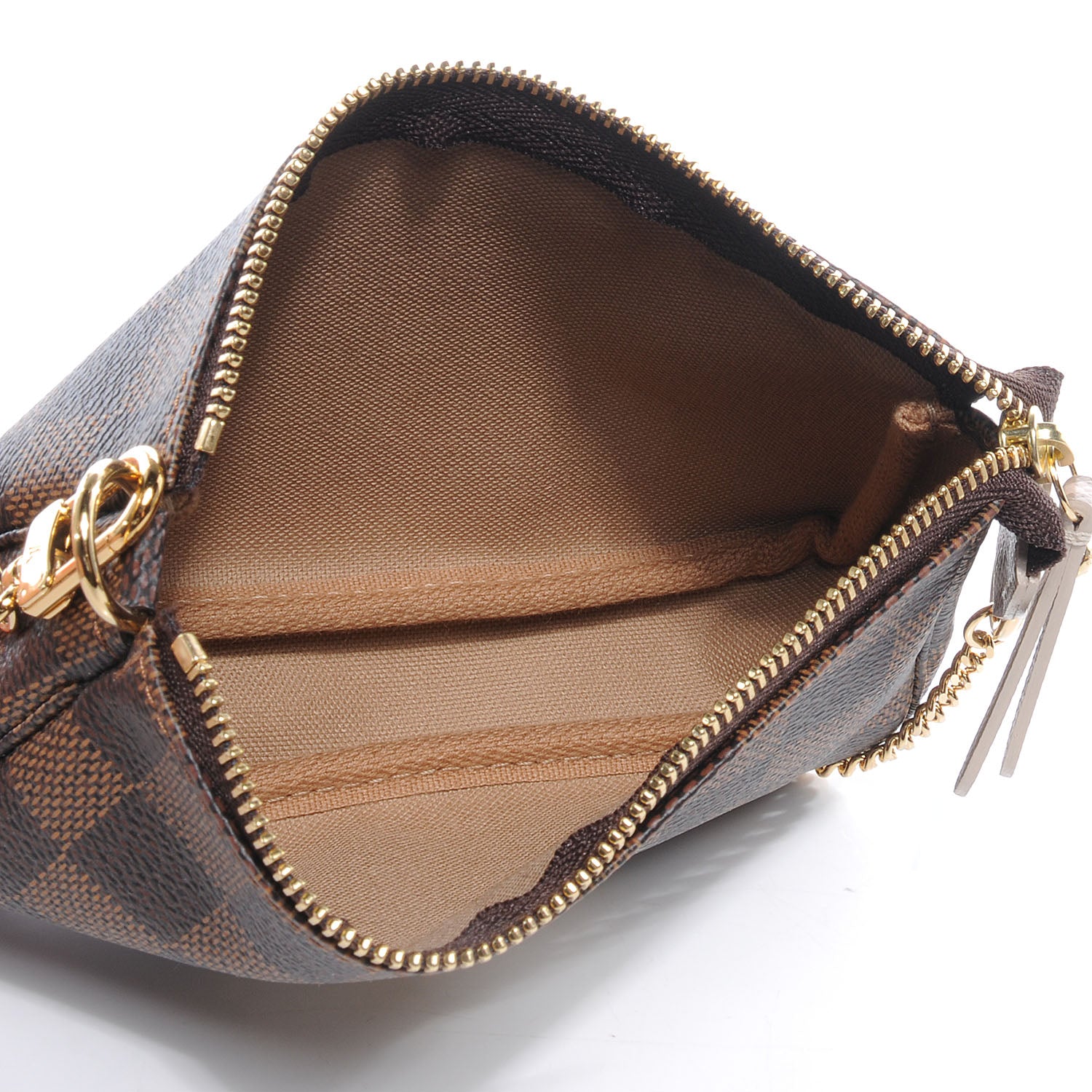 Louis Vuitton Damier Ebene Trunks and Locks Mini Pochette Accessories 7 of 9