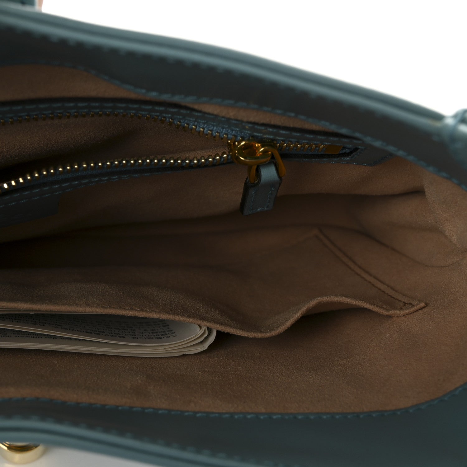 Gucci Boarded Dyana Lux Calfskin Small Jackie 1961 Hobo Dusty Azure 5 of 10