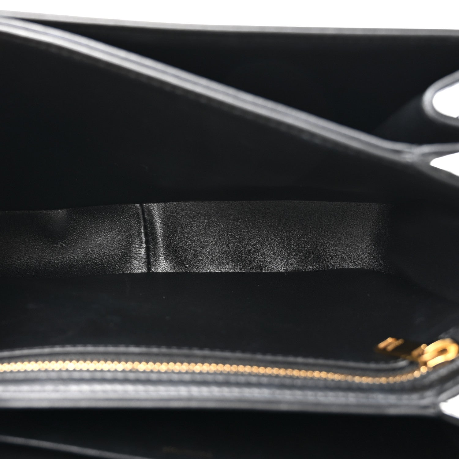 Celine Shiny Calfskin Medium Triomphe Black 5 of 11