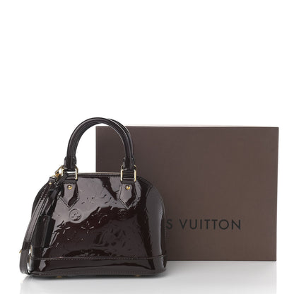 Louis Vuitton Vernis Alma BB Amarante 15 of 15
