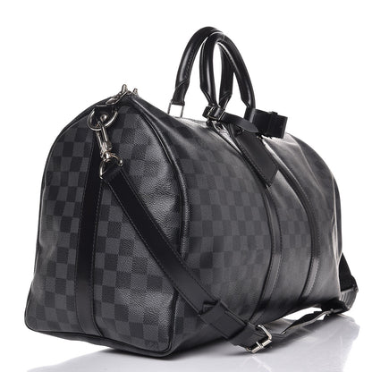 Louis Vuitton Damier Graphite Keepall Bandouliere 45 3 of 8