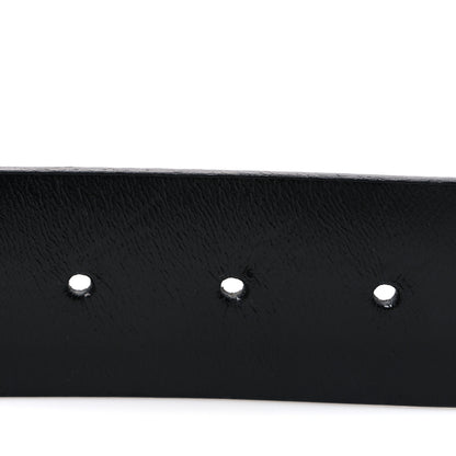 Gucci Patent Calfskin Interlocking G Belt 90 36 Black 3 of 5