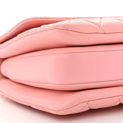 Chanel Lambskin Quilted Small Trendy CC Flap Dual Handle Bag Pink 9 of 11