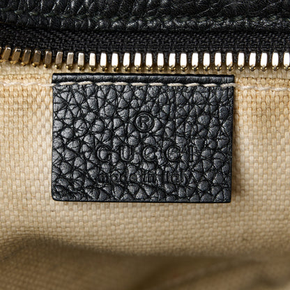 Gucci Pebbled Calfskin Small Soho Disco Bag Black 6 of 14