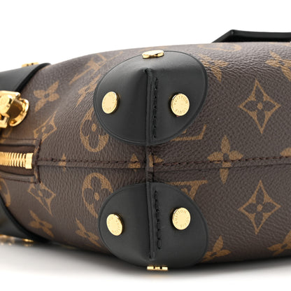 Louis Vuitton Monogram Petite Malle Souple Black 9 of 12