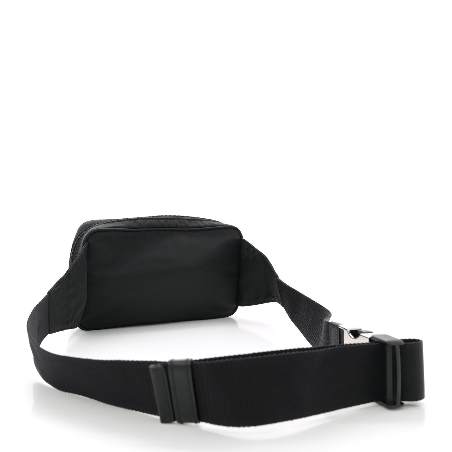 Re-Nylon Saffiano Belt Bag Black