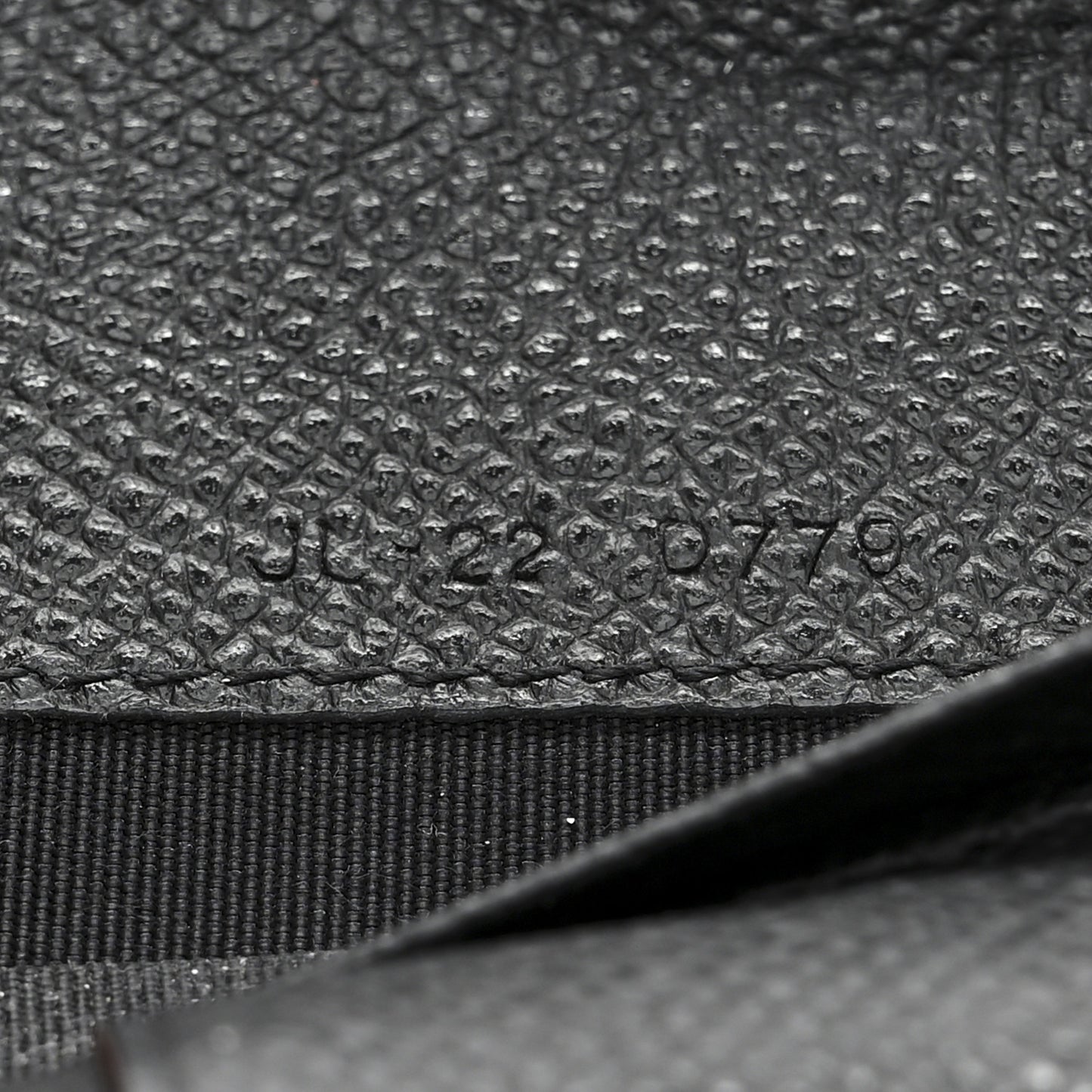 Grained Calfskin Gancini Continental Wallet Black