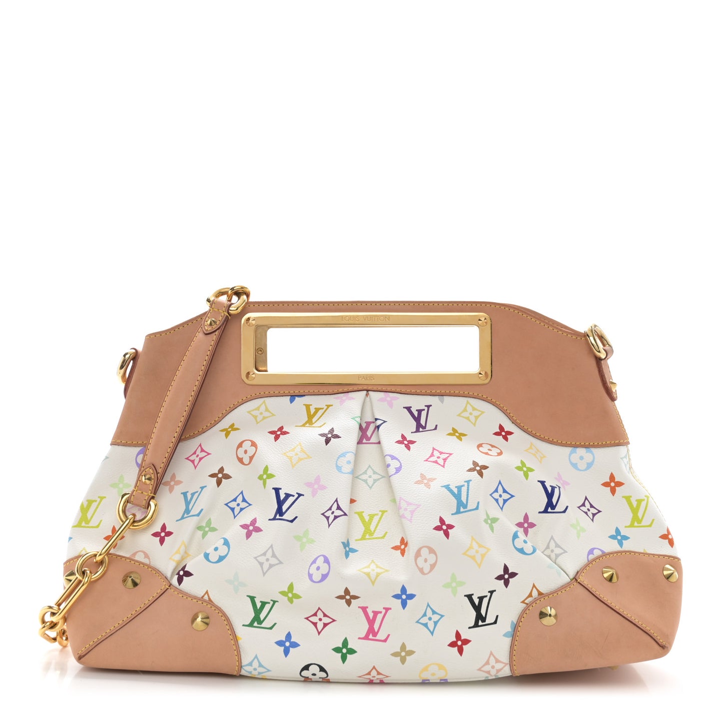 Monogram Multicolor Judy MM White