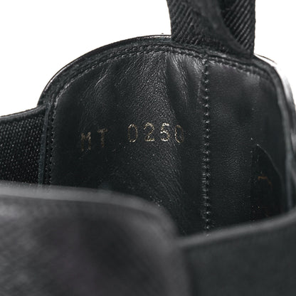 Louis Vuitton Taiga Mens LV Vendome Chelsea Boots 9.5 Black 8 of 9