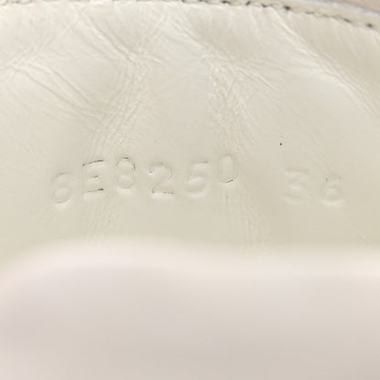 Fendi Velvet FF Calfskin Womens Fendi Force Low Top Sneakers 36 White 6 of 8