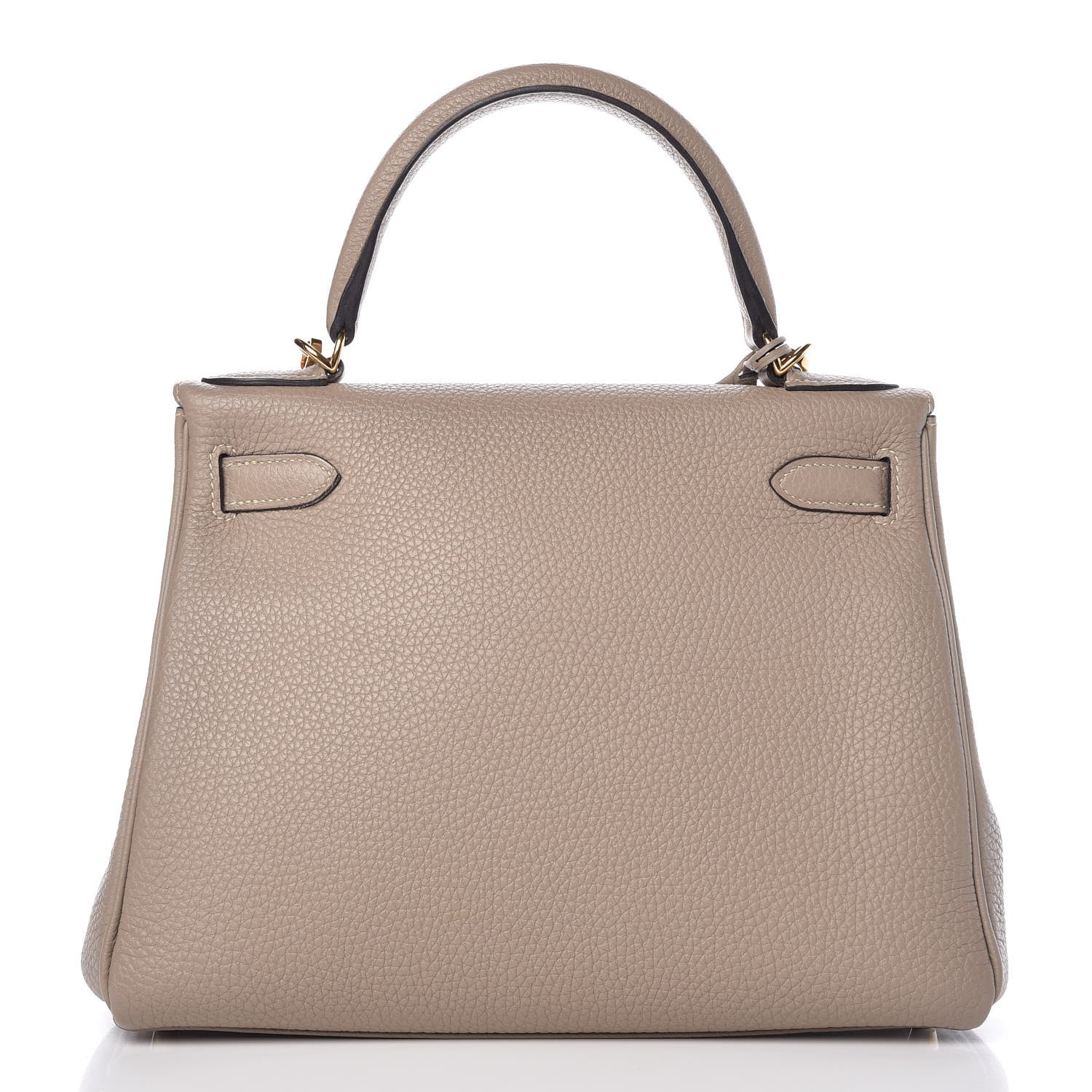 Hermes Taurillon Clemence Kelly Retourne 28 Gris Tourterelle 5 of 37