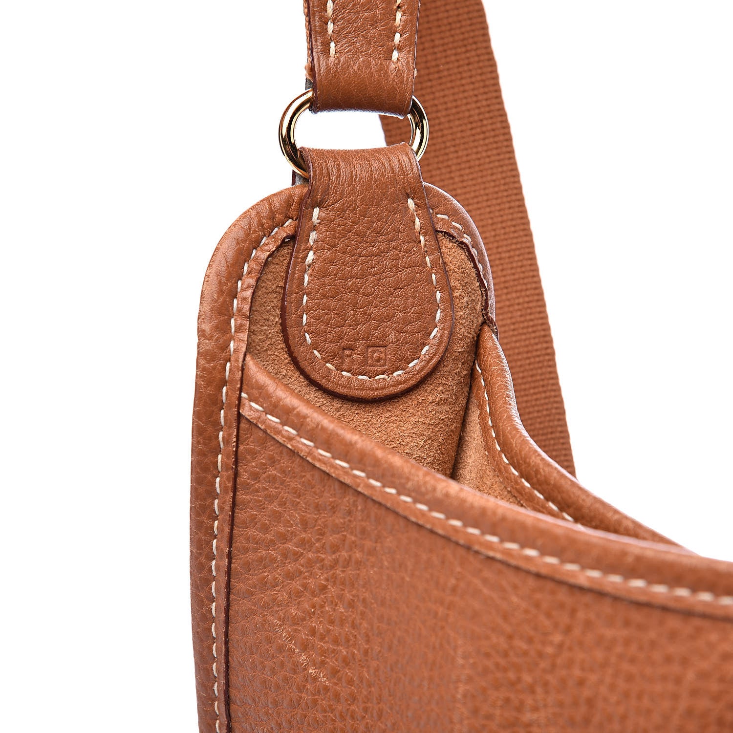 Hermes Taurillon Clemence Vespa PM Gold 7 of 17