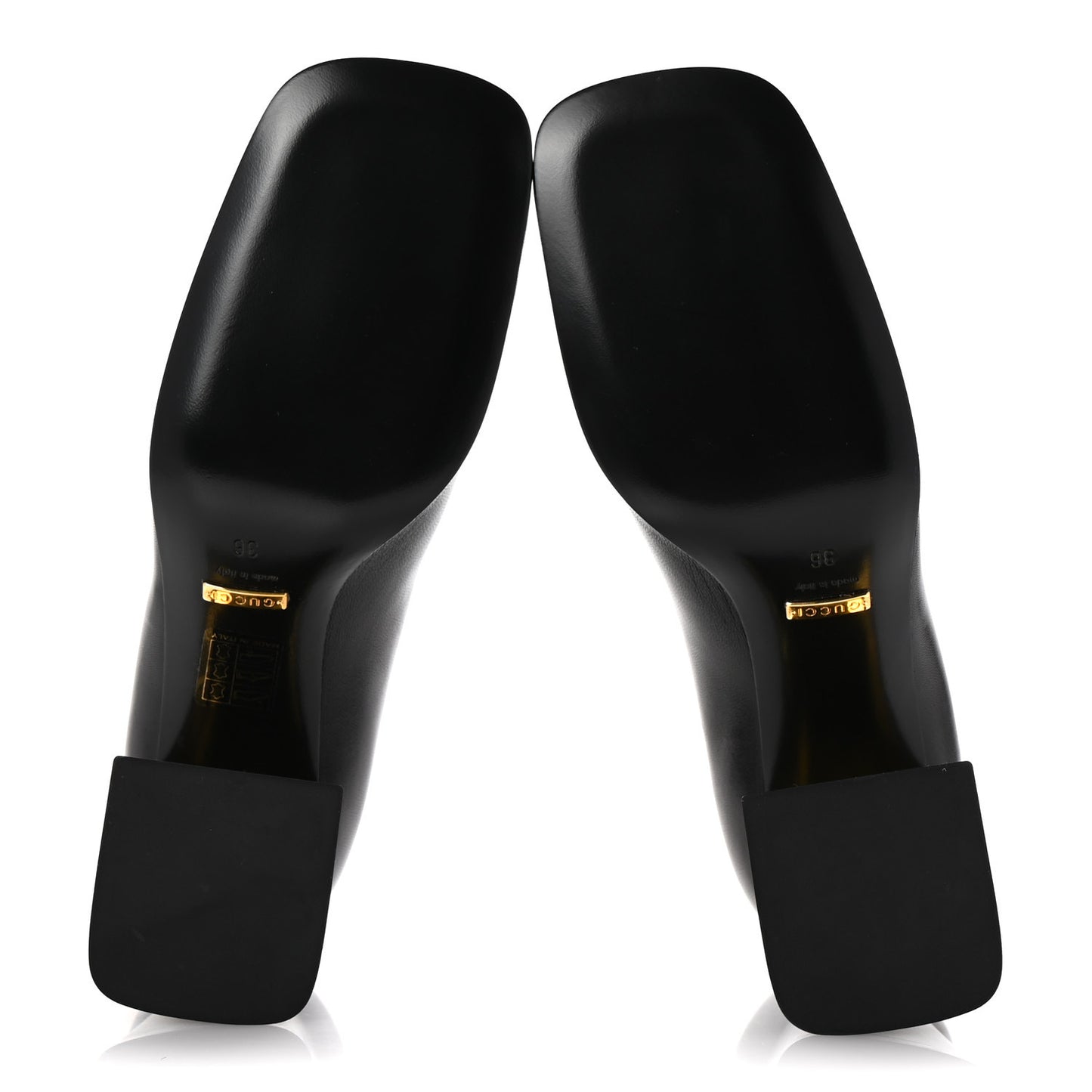 Malaga Kid Horsebit 75mm Pumps 36 Black
