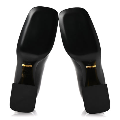Gucci Malaga Kid Horsebit 75mm Pumps 36 Black 6 of 10