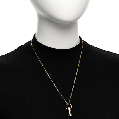 Cartier 18K Yellow Gold LOVE Screwdriver Pendant Necklace 2 of 4