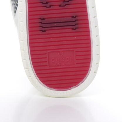 Gucci Baling Fabric Nappa Moorea Interlocking G Mens High Top Sneakers 6 Great White White 6 of 8