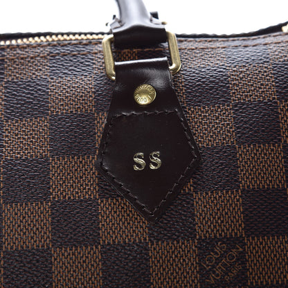 Louis Vuitton Damier Ebene Speedy Bandouliere 30 7 of 9