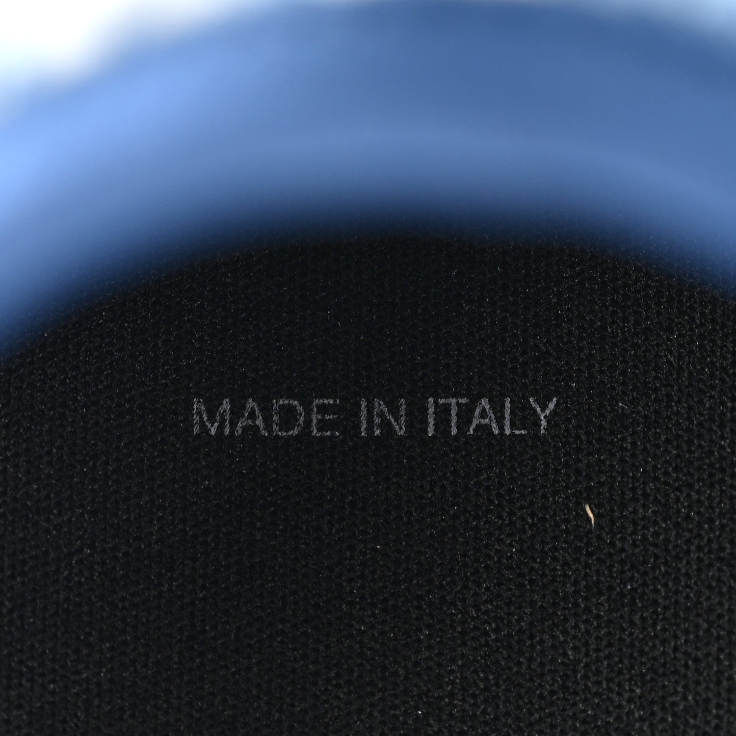 Christian Dior Nylon Oblique Mens Puffy Slippers 41 Blue White 10 of 13