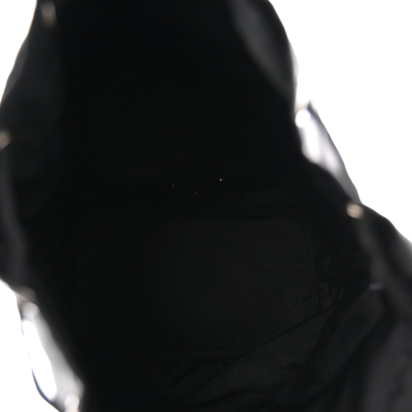 Nylon Vela Drawstring Pouch Black