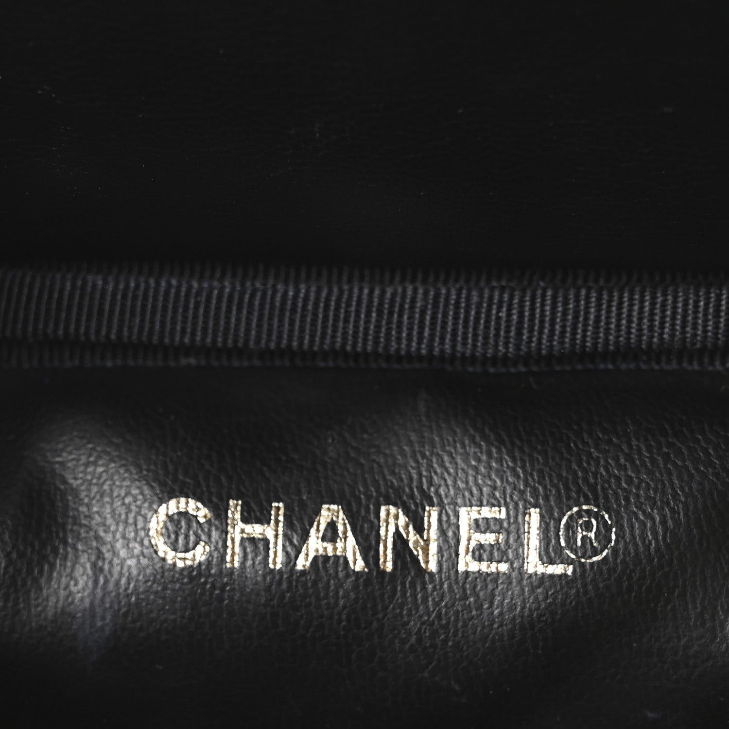 Chanel Caviar Vanity Cosmetic Case Black 6 of 10