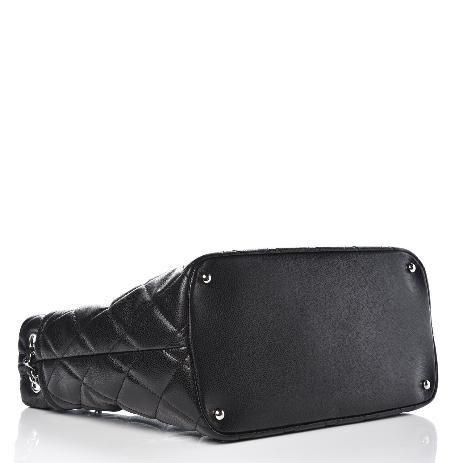 Chanel Caviar Quilted Timeless CC Soft Tote Black 4 of 10