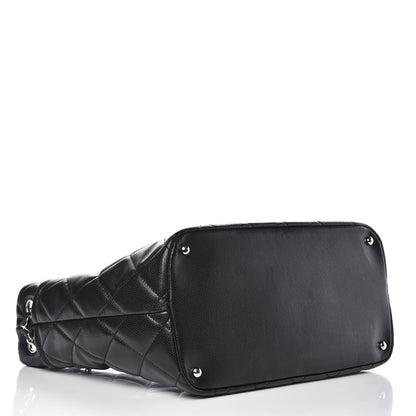 Chanel Caviar Quilted Timeless CC Soft Tote Black 4 of 10