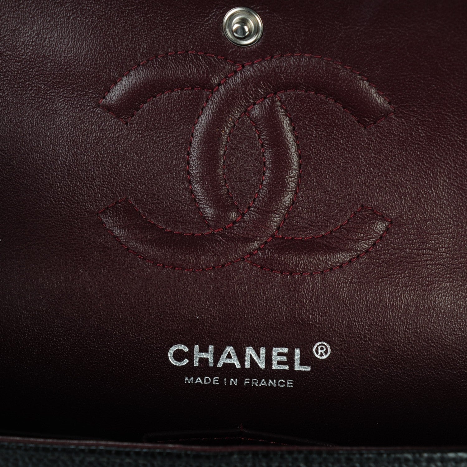 Chanel Caviar Quilted Medium Double Flap Black 5 of 7