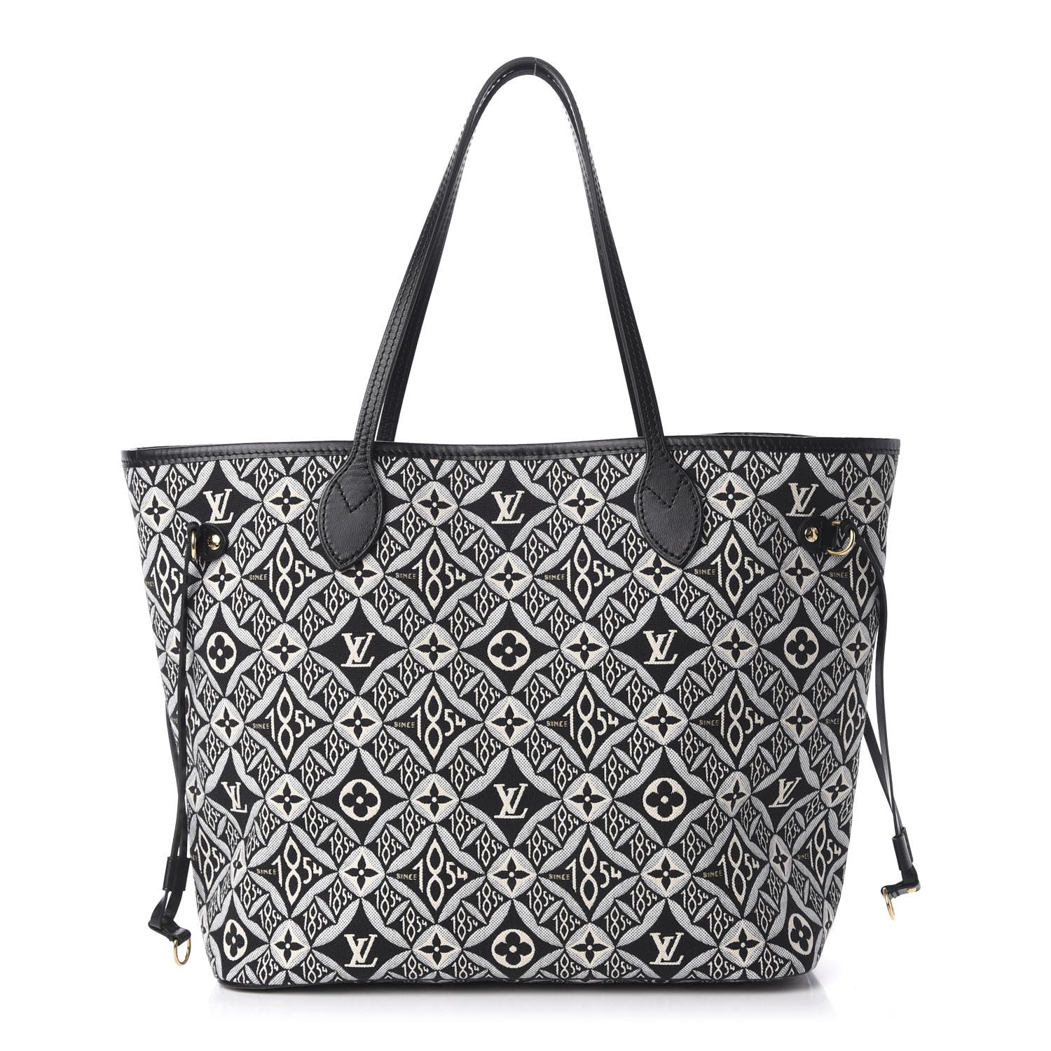 Louis Vuitton Jacquard Since 1854 Neverfull MM Grey 1 of 10