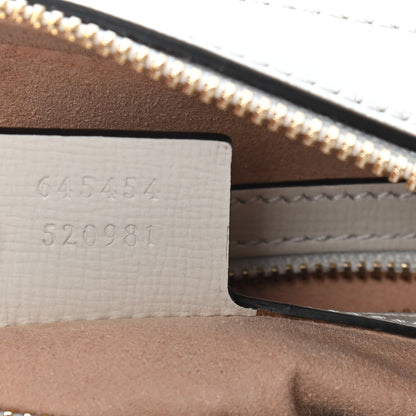 Gucci GG Supreme Monogram Small Horsebit 1955 Shoulder Bag Beige Mystic White 7 of 9