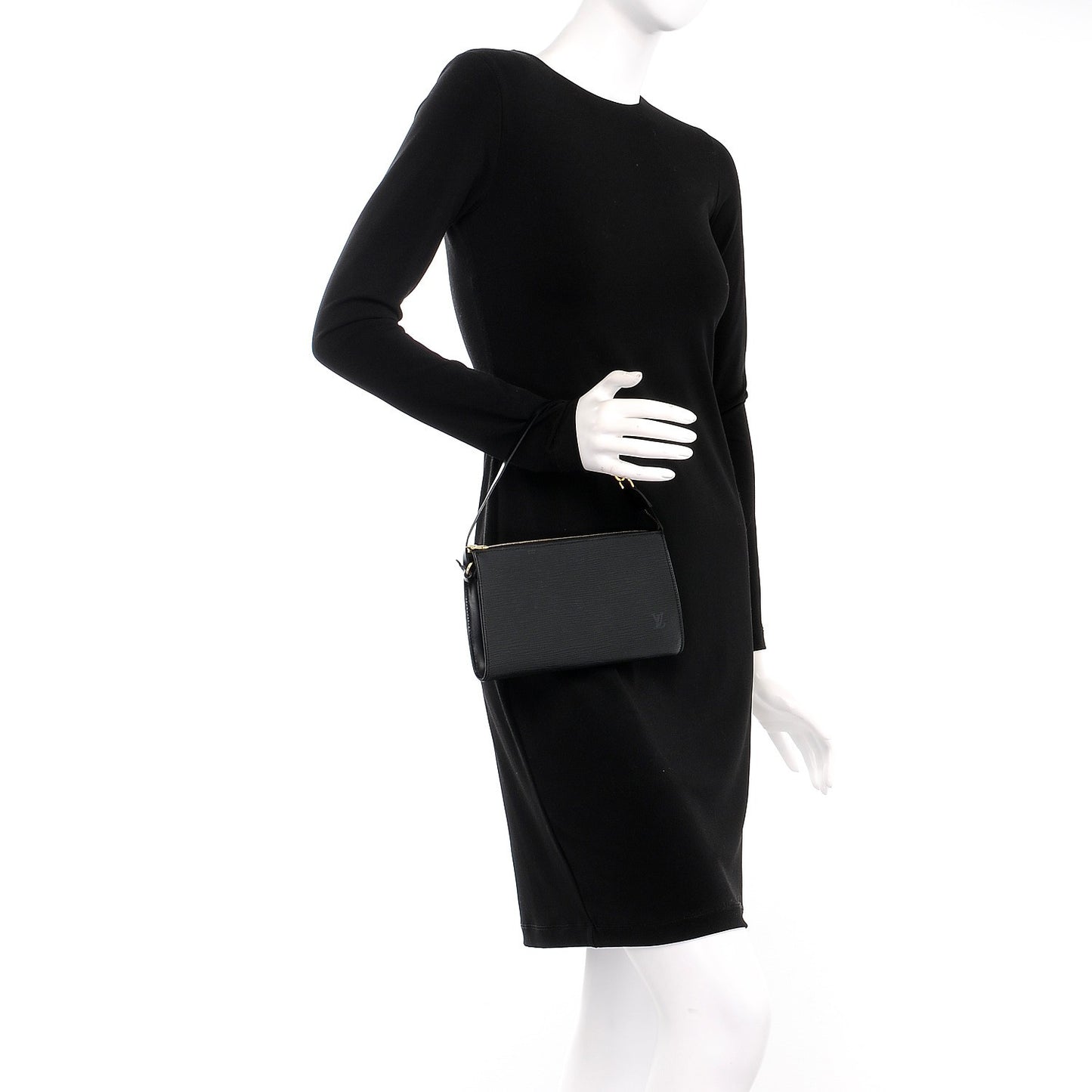Epi Pochette Accessories 24 Black