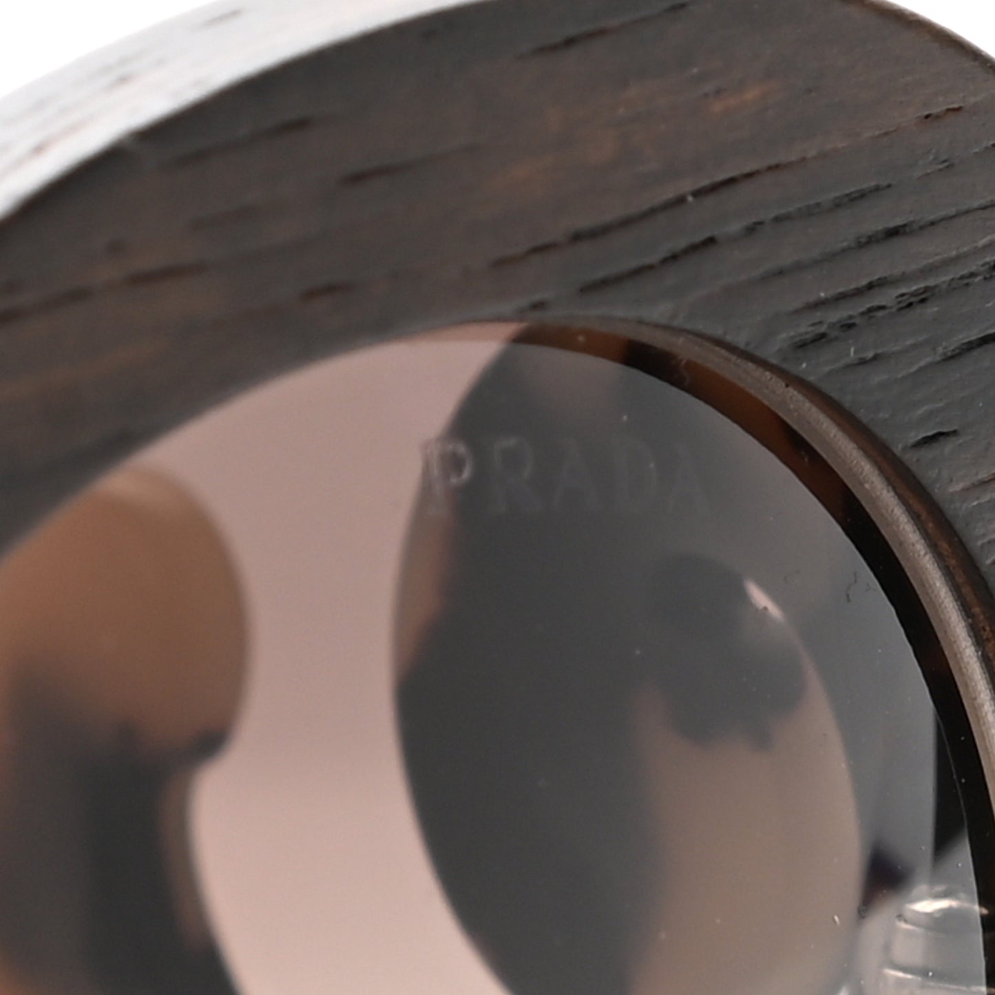 Wooden Baroque Sunglasses SPR 27R Tortoise Dark Brown
