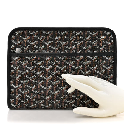 Goyard Goyardine Jouvence MM Toiletry Pouch Black 2 of 7