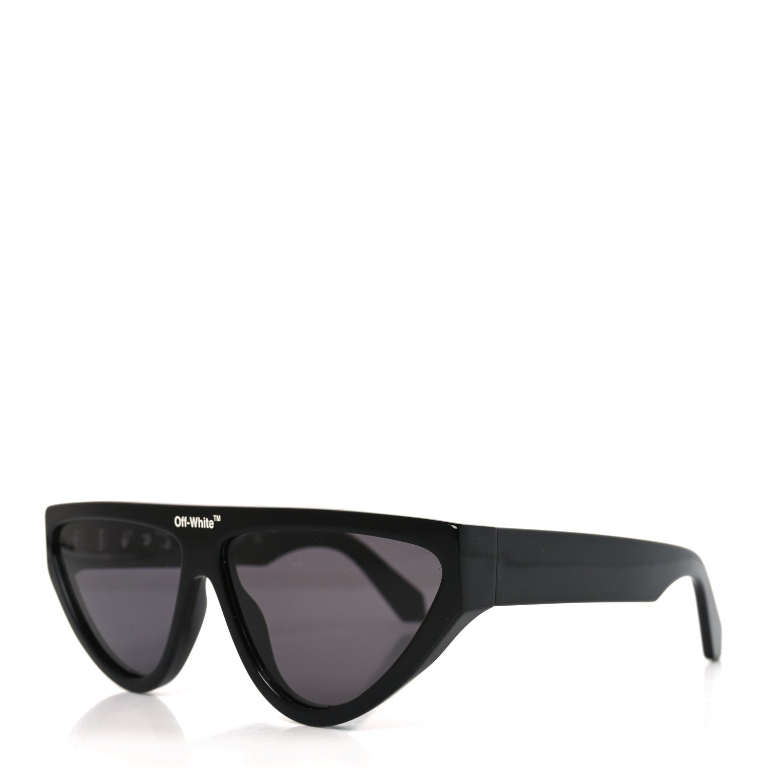 Off-White Acetate Gustav Cat Eye Sunglasses OERI038 Black 1 of 7