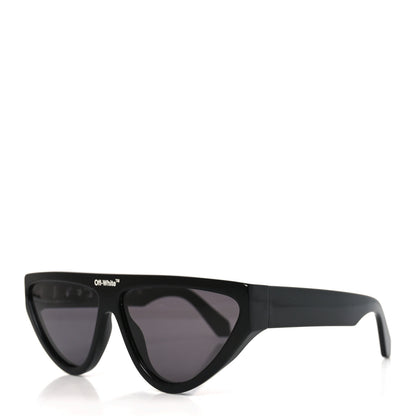 Off-White Acetate Gustav Cat Eye Sunglasses OERI038 Black 1 of 7