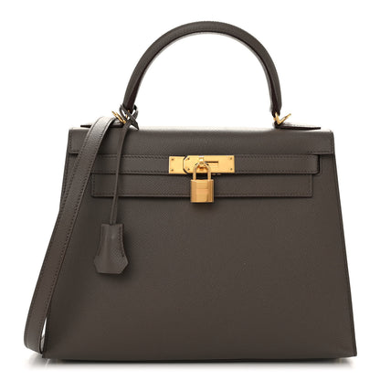 Hermes Epsom Kelly Sellier 28 Etain 1 of 12