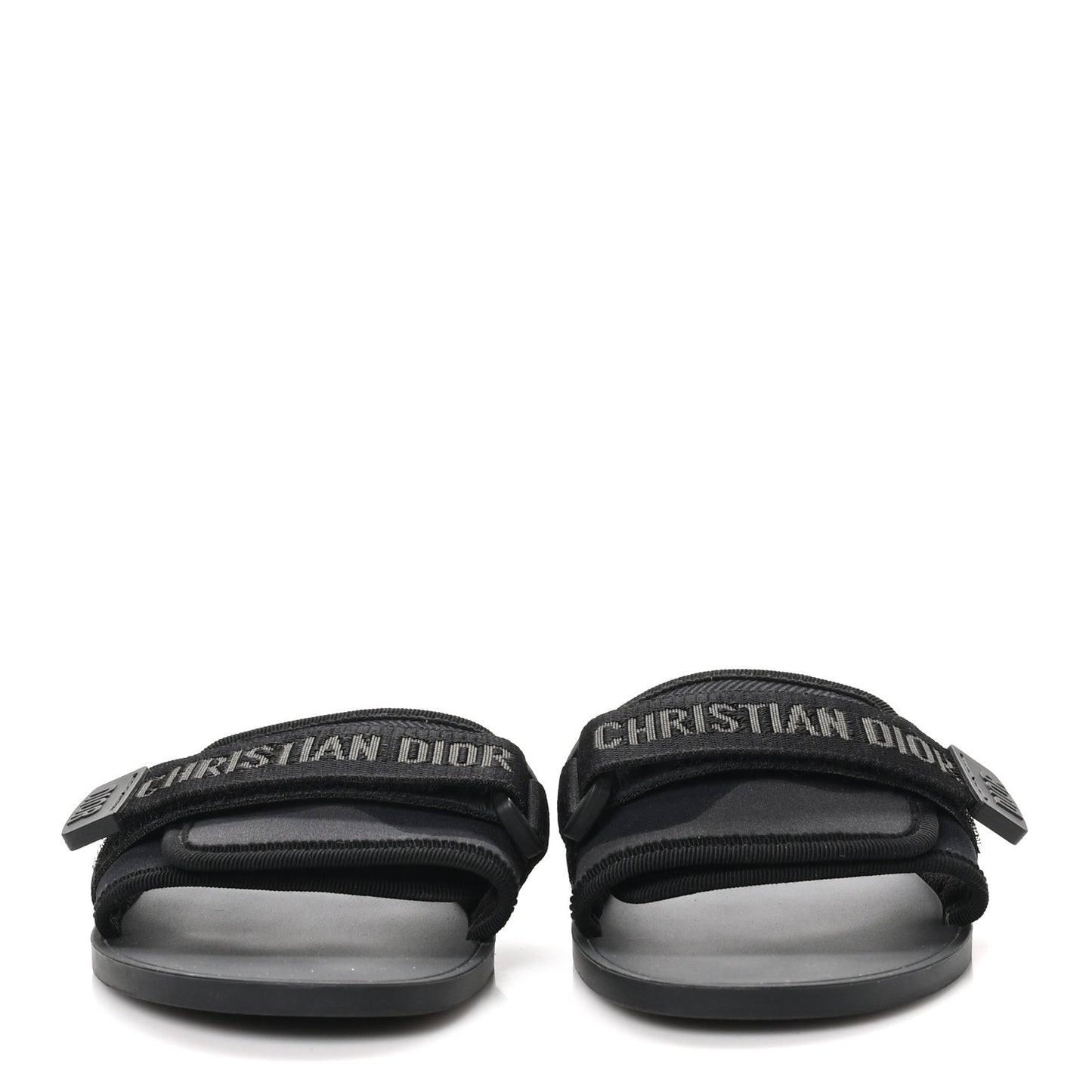 Technical Stretch Fabric Camouflage Dio(r)evolution Slide Sandals 39 Black Military