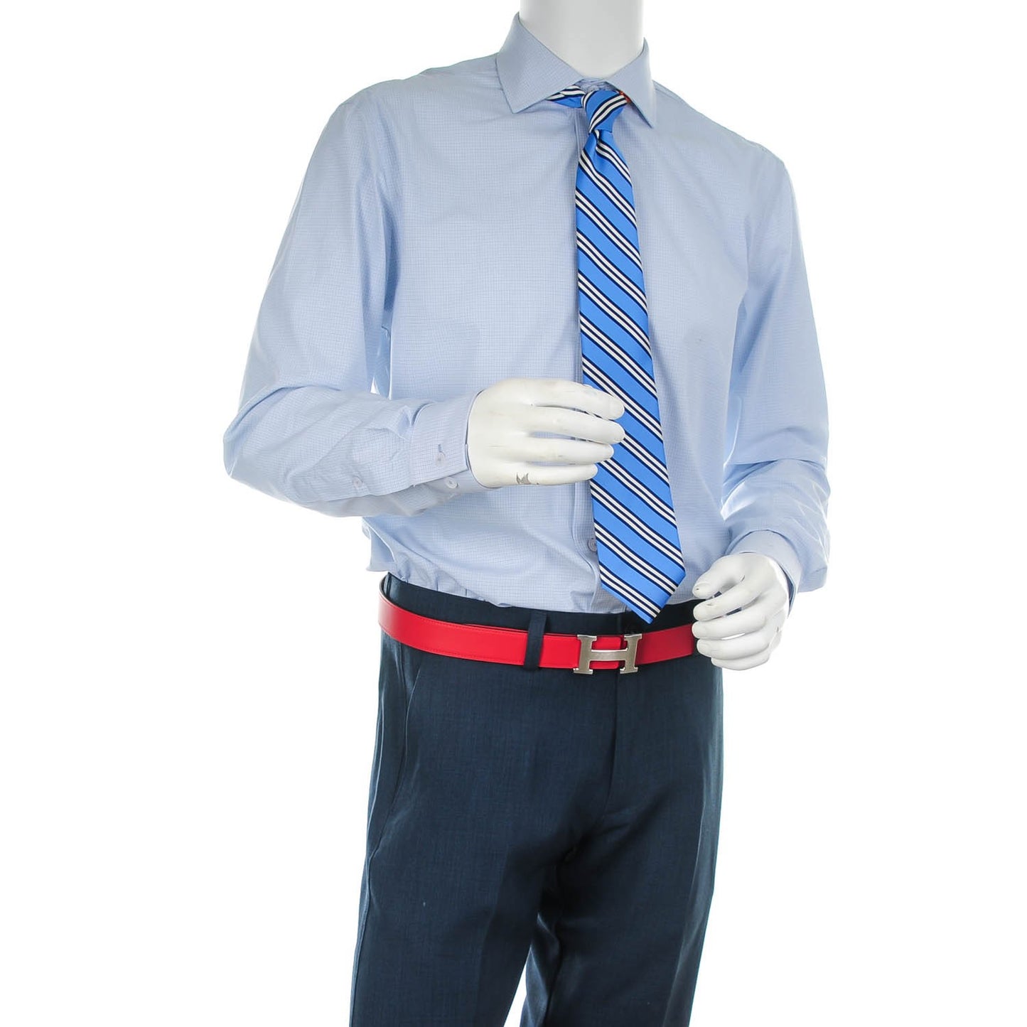 Swift Epsom 32mm H Belt 95 Vermillion Rose Jaipur