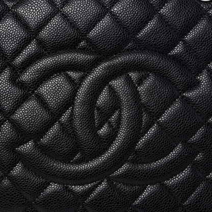Chanel Caviar Quilted Grand Shopping Tote GST Black 8 of 8