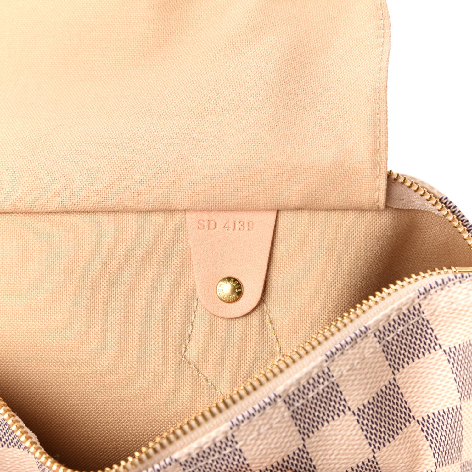 Louis Vuitton Damier Azur Speedy 30 6 of 9