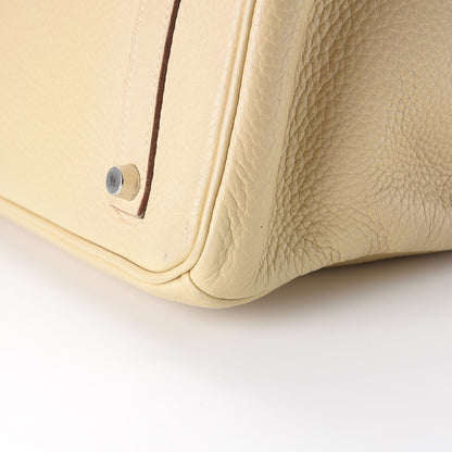 Hermes Taurillon Clemence Birkin 35 Parchemin 50 of 56