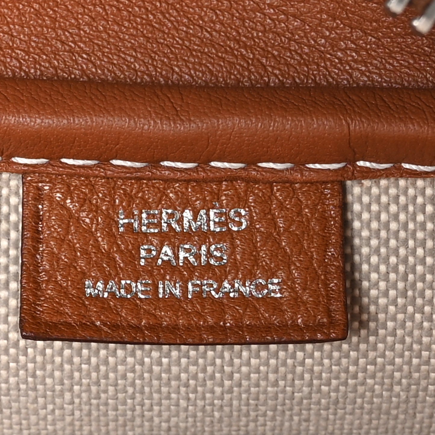 Toile Barenia Faubourg Cavour Pouch Fauve