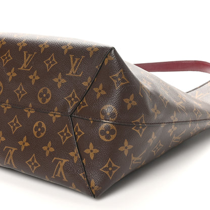 Louis Vuitton Monogram Flower Hobo Bordeaux 9 of 12