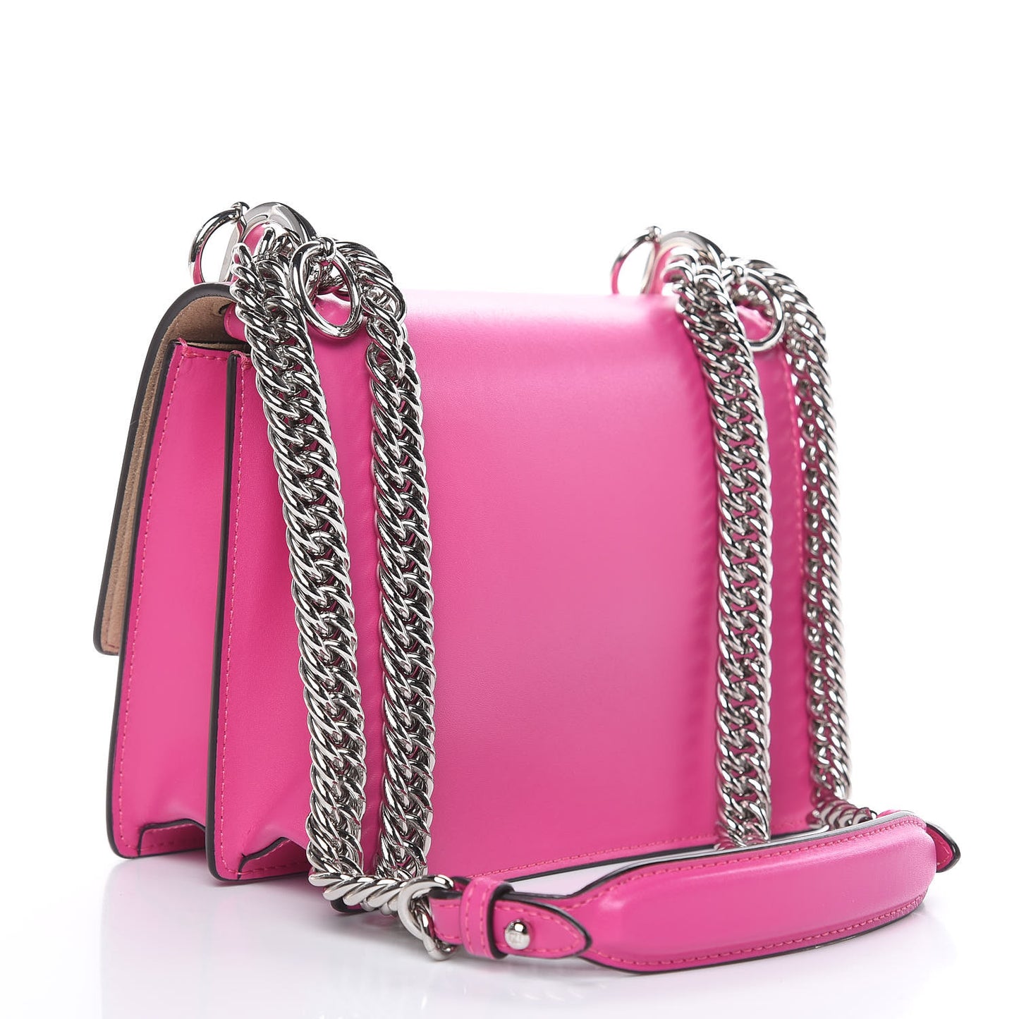 Vitello Liberty Studded Small Kan I Shoulder Bag Geranio Multicolor