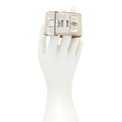 Hermes Collier de Chien CDC Bracelet L Craie 2 of 9