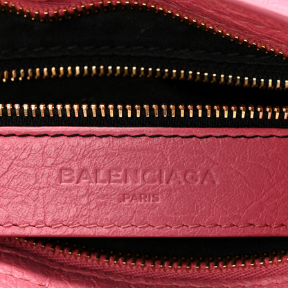 Balenciaga Agneau Giant 12 Gold Hardware Mini City Rose Bombon Raspberry 6 of 10