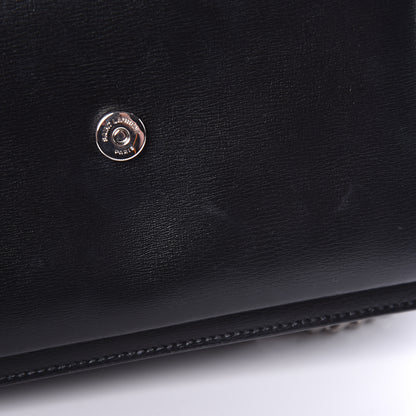 Saint Laurent Calfskin Medium Monogram Sunset Black 10 of 12