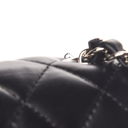 Chanel Lambskin Quilted Mini Square Flap Black 15 of 15