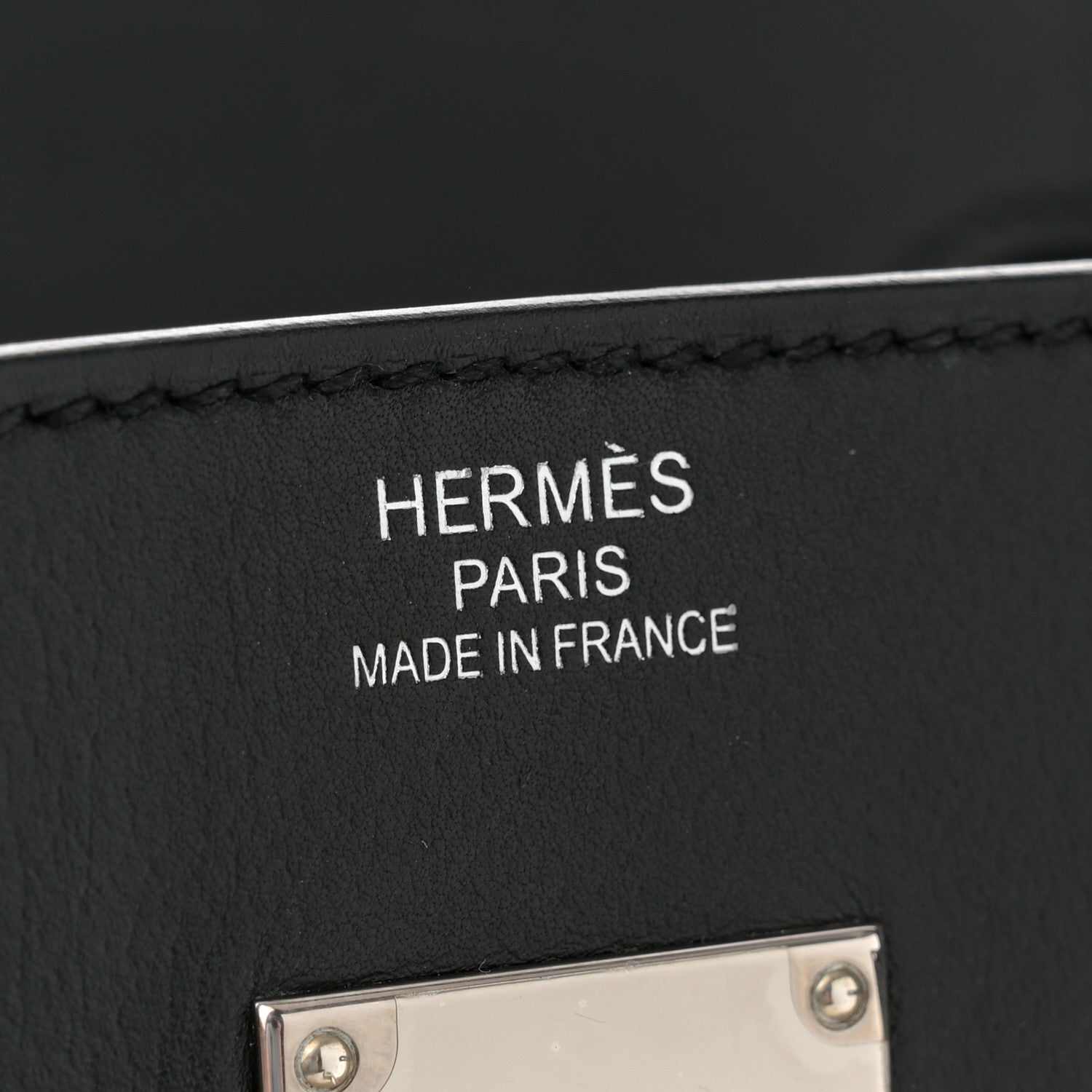 Hermes Hunter Criss Viking Evergrain HAC Birkin 40 Ecru Black 6 of 10